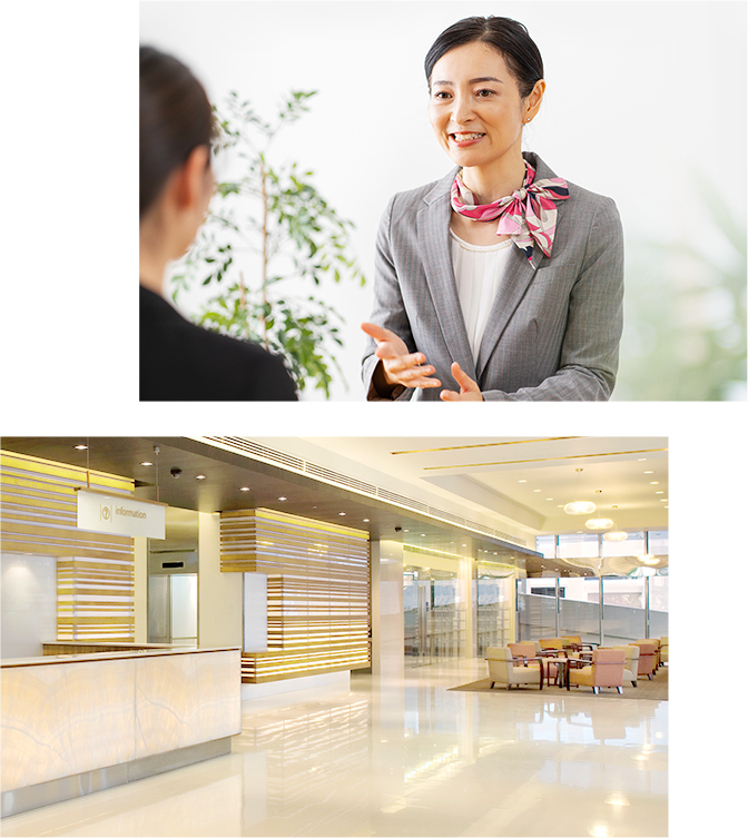 マンションコンシェルジュのイメージ画像です