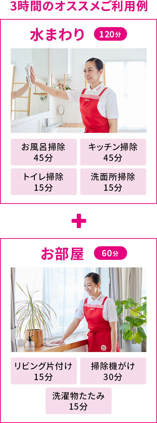 3時間のオススメご利用例