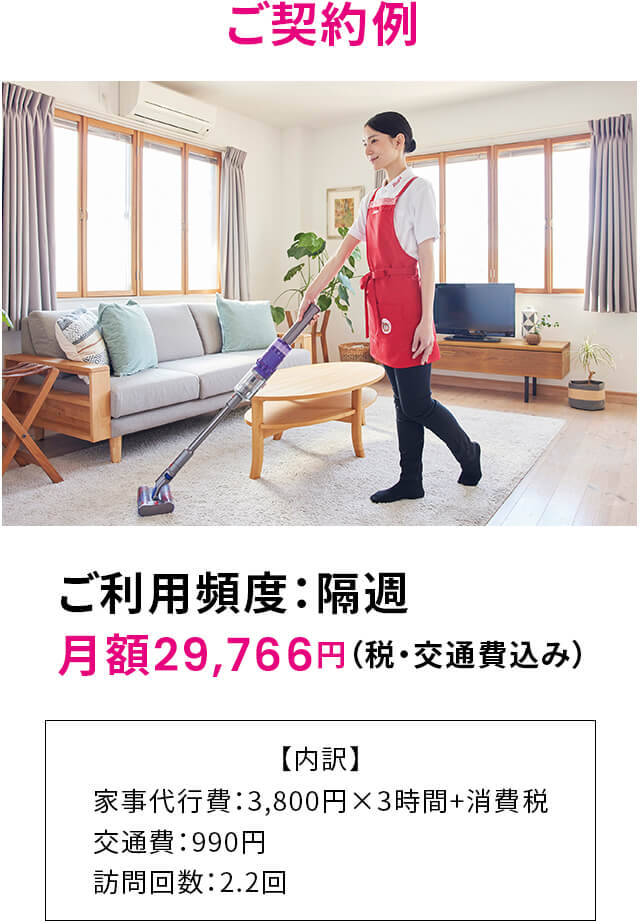 ご契約例