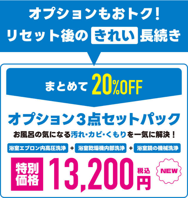 オプションもおトク！