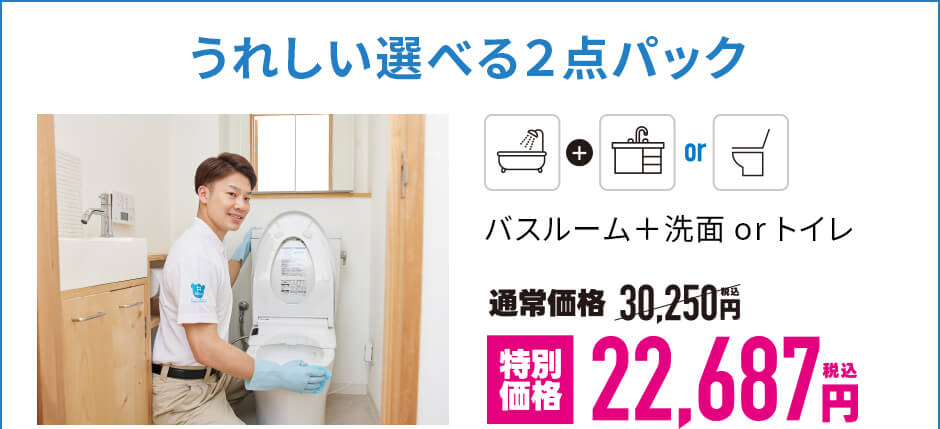 うれしい選べる２点パック